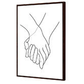 Art Prints Unique Holding Hands Printed Wall Art