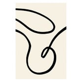 Art Prints Unique Black Lines II Printed Wall Art