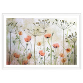 Art Prints Unique Poppy Meadow Printed Wall Art