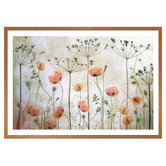 Art Prints Unique Poppy Meadow Printed Wall Art