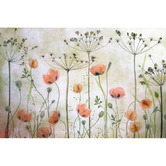 Art Prints Unique Poppy Meadow Printed Wall Art