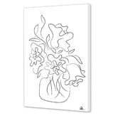 Art Prints Unique White Flower Bouquet Printed Wall Art