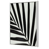 Art Prints Unique Graphic Palm Leaf I Printed Wall Art