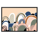 Art Prints Unique Over the Hill Printed Wall Art