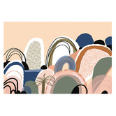 Art Prints Unique Over the Hill Printed Wall Art