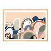 Art Prints Unique Over the Hill Printed Wall Art