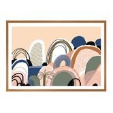 Art Prints Unique Over the Hill Printed Wall Art