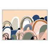 Art Prints Unique Over the Hill Printed Wall Art
