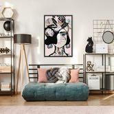 Art Prints Unique Pastel Frida Printed Wall Art