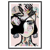 Art Prints Unique Pastel Frida Printed Wall Art