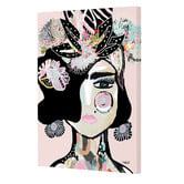 Art Prints Unique Pastel Frida Printed Wall Art