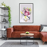 Art Prints Unique Pretty Cockatoo Printed Wall Art