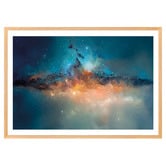 Art Prints Unique Star Explosion Printed Wall Art