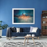 Art Prints Unique Star Explosion Printed Wall Art