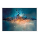 Art Prints Unique Star Explosion Printed Wall Art