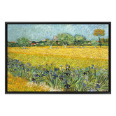 Art Prints Unique Field with Flowers Near Arles Printed Wall Art