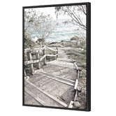 Art Prints Unique Stradbroke Boardwalk Printed Wall Art