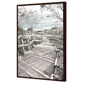 Art Prints Unique Stradbroke Boardwalk Printed Wall Art