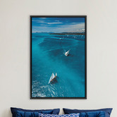 Art Prints Unique Above the Race Printed Wall Art