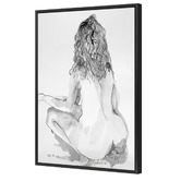 Art Prints Unique Nude Shading Printed Wall Art