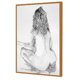 Art Prints Unique Nude Shading Printed Wall Art