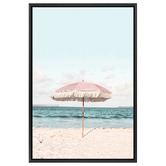 Art Prints Unique Pink Umbrella Printed Wall Art