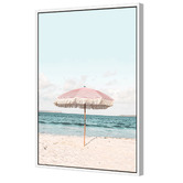 Art Prints Unique Pink Umbrella Printed Wall Art