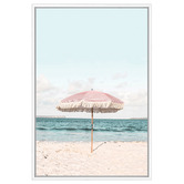 Art Prints Unique Pink Umbrella Printed Wall Art