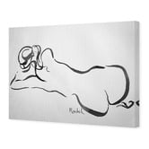 Art Prints Unique Big Bottomed Nude Printed Wall Art
