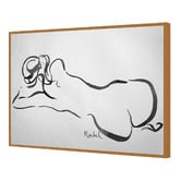 Art Prints Unique Big Bottomed Nude Printed Wall Art
