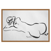 Art Prints Unique Big Bottomed Nude Printed Wall Art