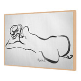 Art Prints Unique Big Bottomed Nude Printed Wall Art