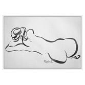 Art Prints Unique Big Bottomed Nude Printed Wall Art