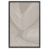Art Prints Unique Swirl I Printed Wall Art
