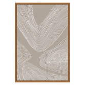 Art Prints Unique Swirl I Printed Wall Art