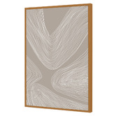 Art Prints Unique Swirl I Printed Wall Art