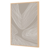 Art Prints Unique Swirl I Printed Wall Art