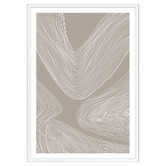 Art Prints Unique Swirl I Printed Wall Art