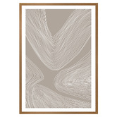 Art Prints Unique Swirl I Printed Wall Art