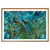 Art Prints Unique Jungle Birds Garden I Printed Wall Art
