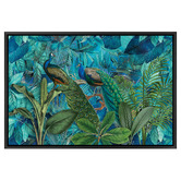 Art Prints Unique Jungle Birds Garden I Printed Wall Art