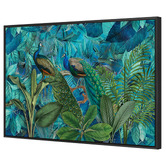 Art Prints Unique Jungle Birds Garden I Printed Wall Art