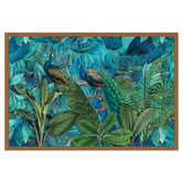 Art Prints Unique Jungle Birds Garden I Printed Wall Art