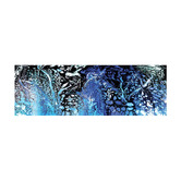 Art Prints Unique Fire Cracking Cobalt Printed Wall Art