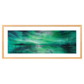 Art Prints Unique Green Southern Lights Printed Wall Art