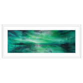 Art Prints Unique Green Southern Lights Printed Wall Art
