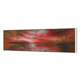 Art Prints Unique Mahogany Southern Lights Printed Wall Art