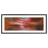 Art Prints Unique Mahogany Southern Lights Printed Wall Art