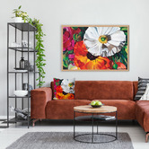 Art Prints Unique Ranuncula Printed Wall Art