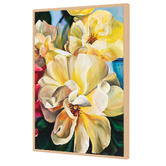 Art Prints Unique Golden Roses Printed Wall Art